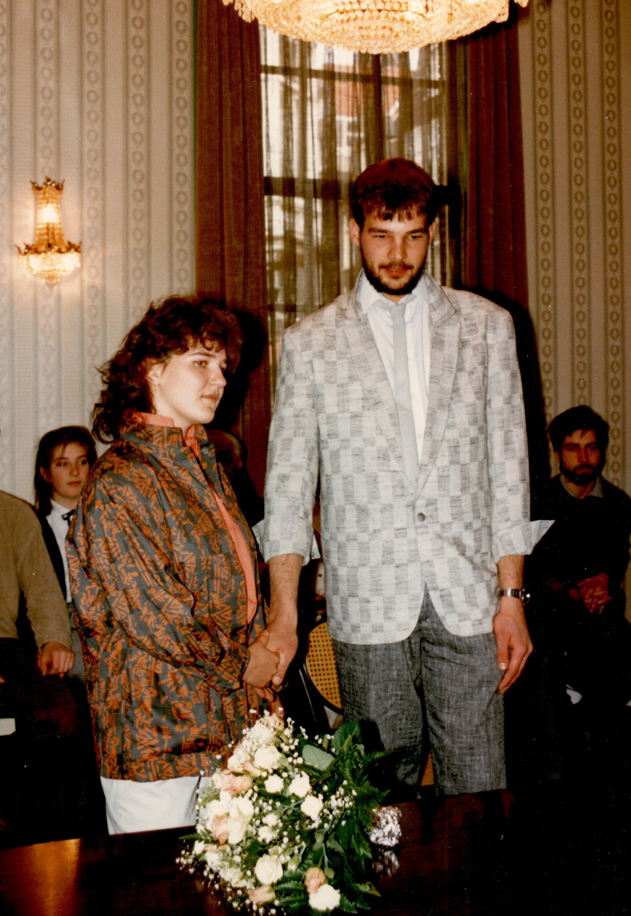 Trouwdag 17 april 1986