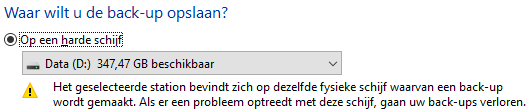 Windows Back-up