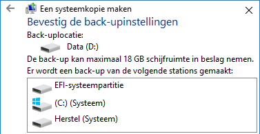 Windows Back-up