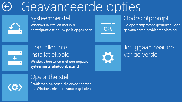 Windows Back-up